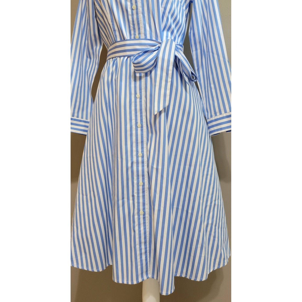 Talbots Classic Poplin Button-Down Shirt Dress - Picture 7 of 7